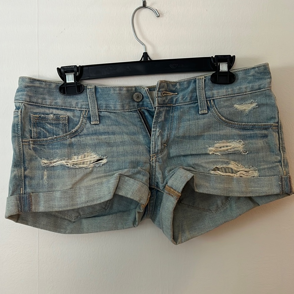Abercrombie&Fitch distressed jean shirts, 25/0